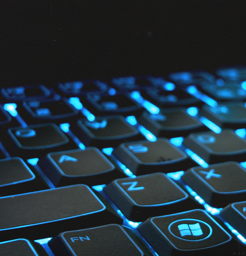 Laptop Keyboard Lights Up