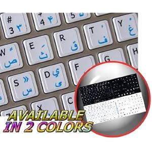 Laptop Keyboard Stickers English