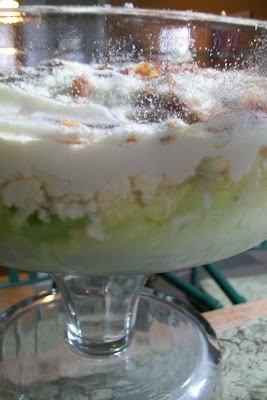 Layered Lettuce Salad With Cauliflower