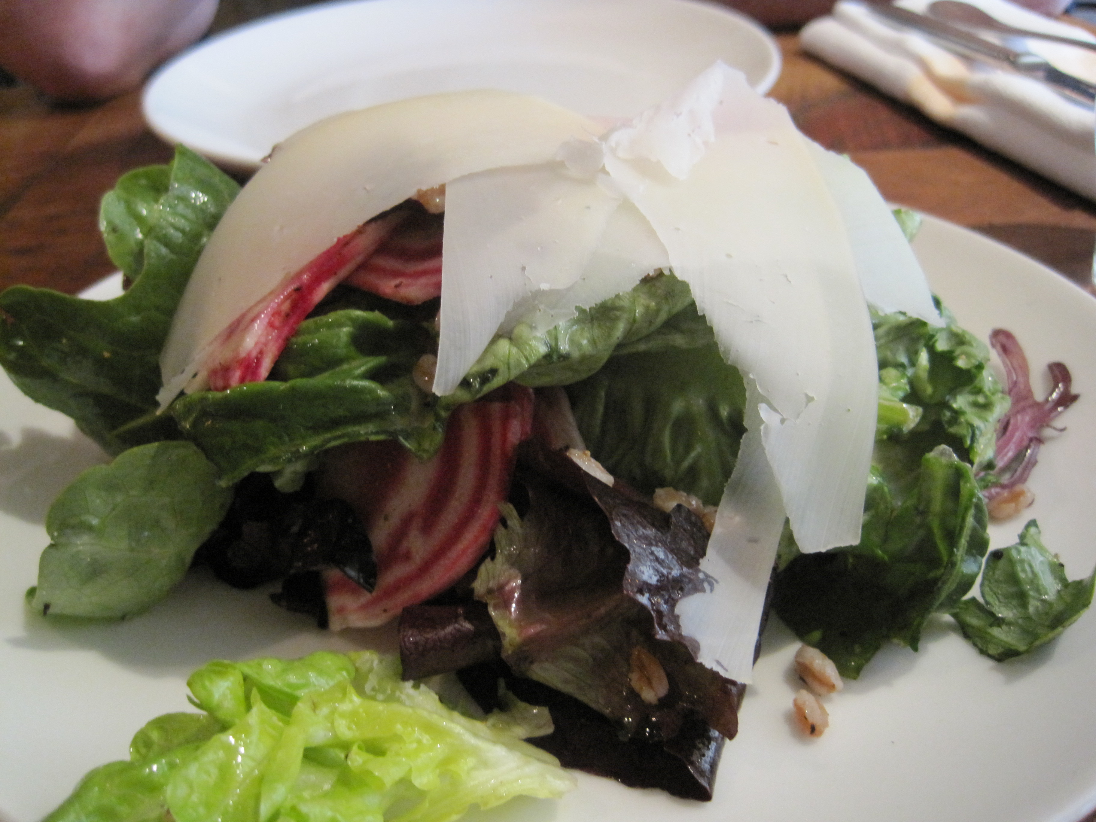 Layered Lettuce Salad With Cauliflower