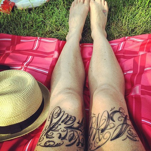 Leg Tattoos For Girls Tumblr