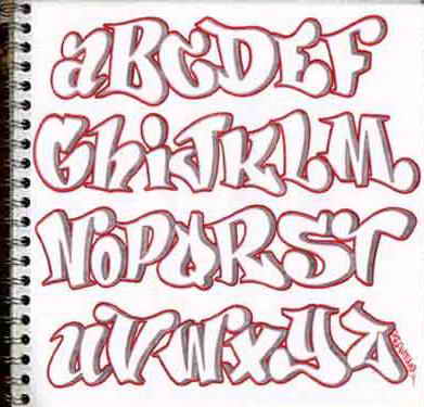Letter A Graffiti