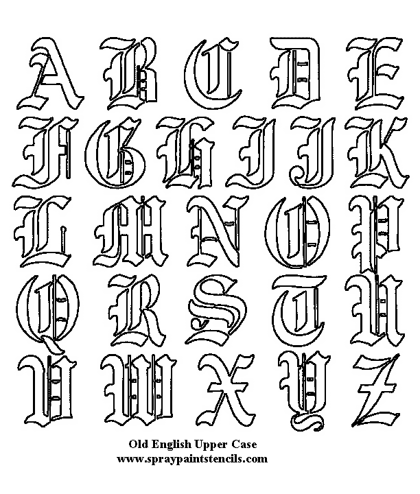 Letter A Tattoo Designs