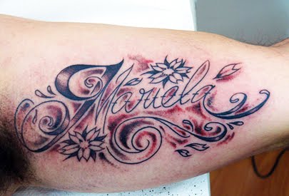 Letter A Tattoo Designs