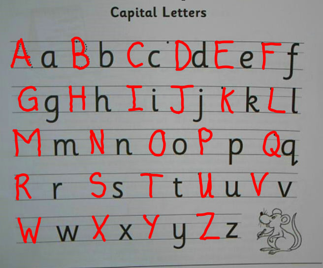 Letter Formation Sheets Eyfs
