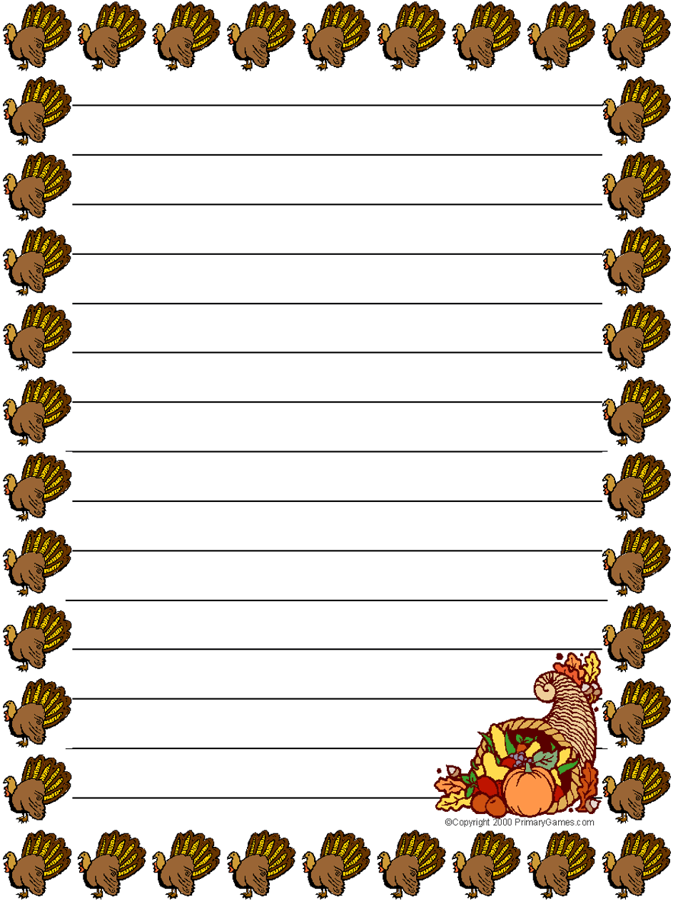 Letter Writing Paper For Kids