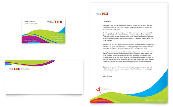 Letterhead Template Design