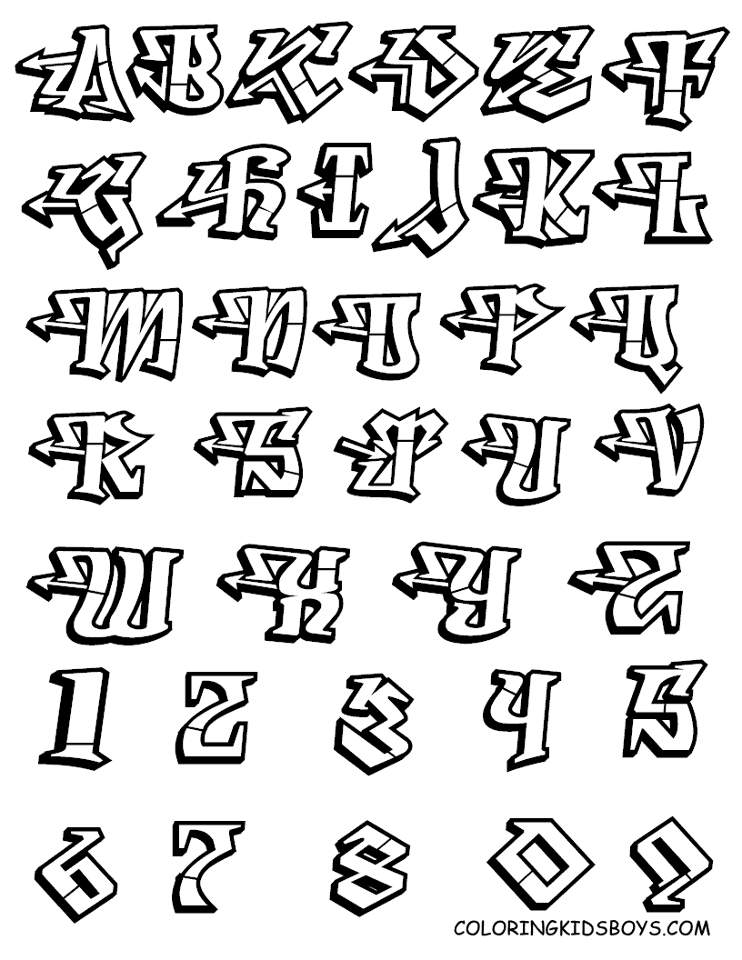 Lettering Fonts