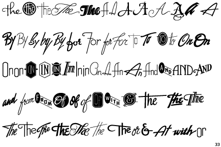 Lettering Styles