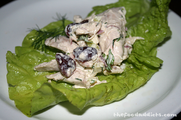 Lettuce Wraps Chicken Salad