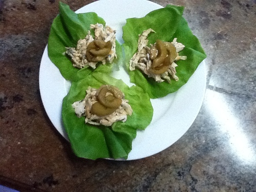 Lettuce Wraps Chicken Salad