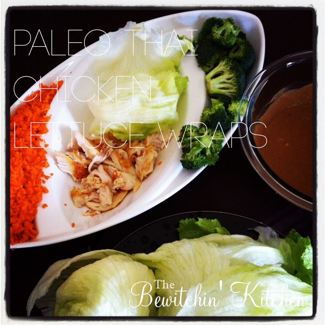 Lettuce Wraps Chicken Thai