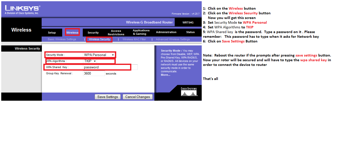 Linksys E1000 Password Recovery