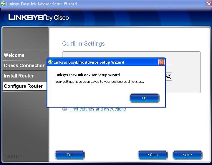 Linksys Router Settings Access