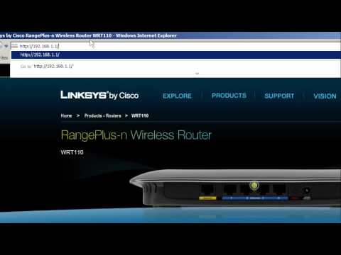 Linksys Router Setup Wrt110