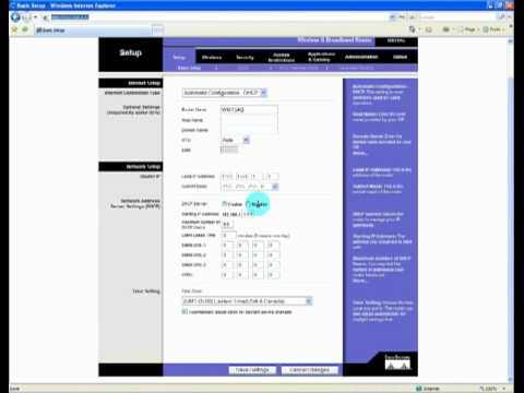 Linksys Router Setup Wrt54g V8