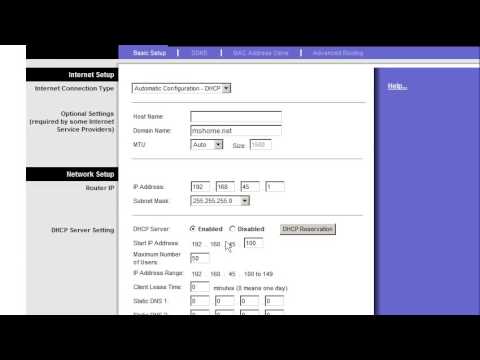 Linksys Wireless Router Setup Wrt54g