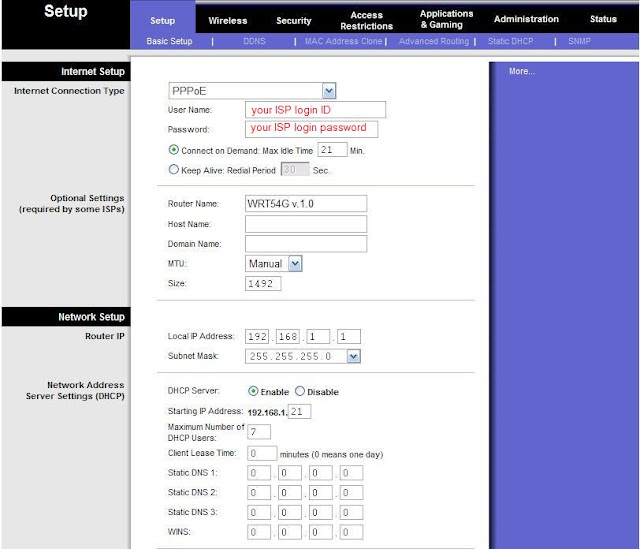 Linksys Wrt54gl Setup Wizard