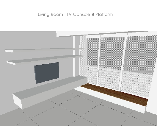 Living Room Tv Console Design