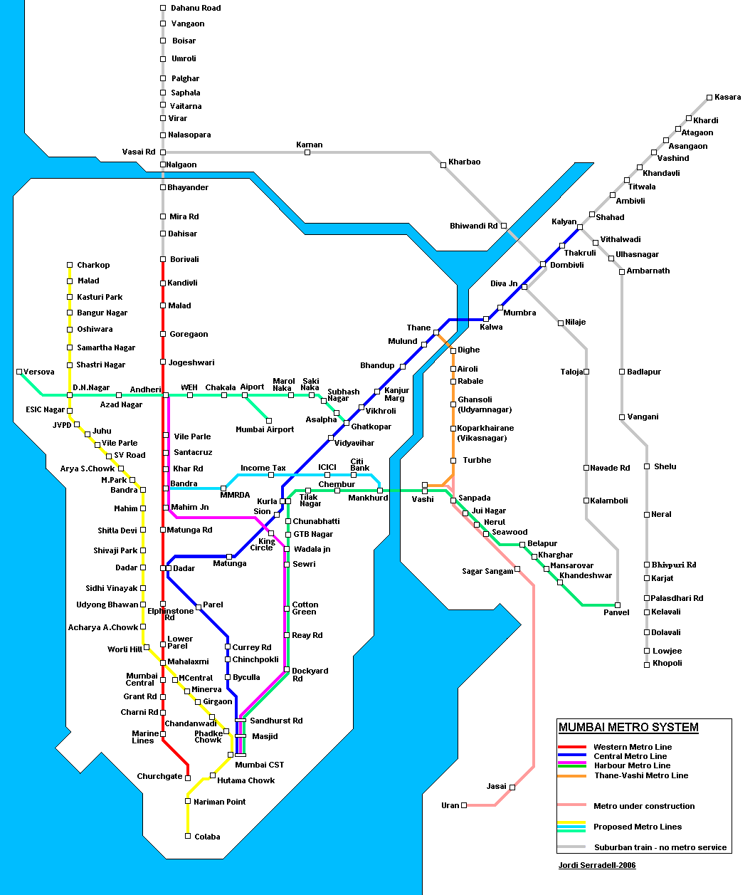 Local Train Fare Chart