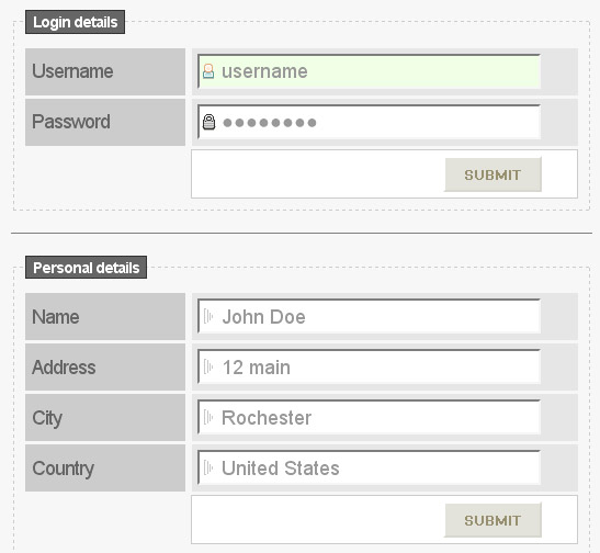 Login Form Css Style