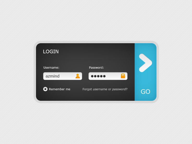 Login Form Design Free Download