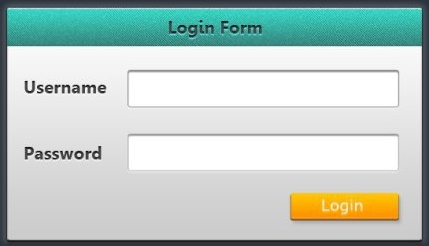 Login Form Template Download