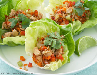 Low Calorie Lettuce Wraps Chicken Recipe