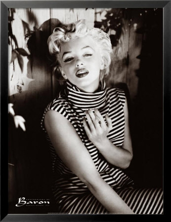 Marilyn Monroe Black And White Painting