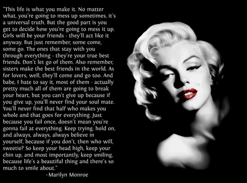 Marilyn Monroe Quotes And Sayings About Love