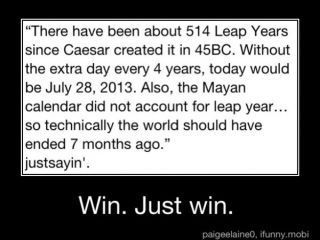 Mayan Calendar End Date And Time