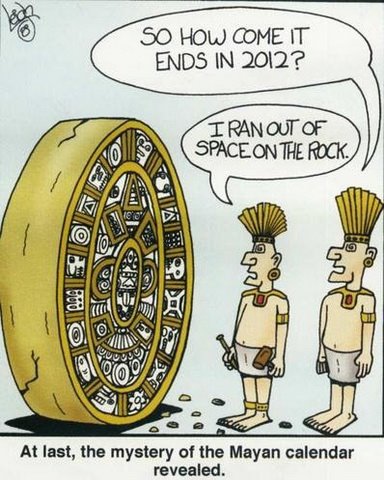 Mayan Calendar End Of The World Cartoon