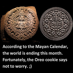 Mayan Calendar Oreo Cookie Joke