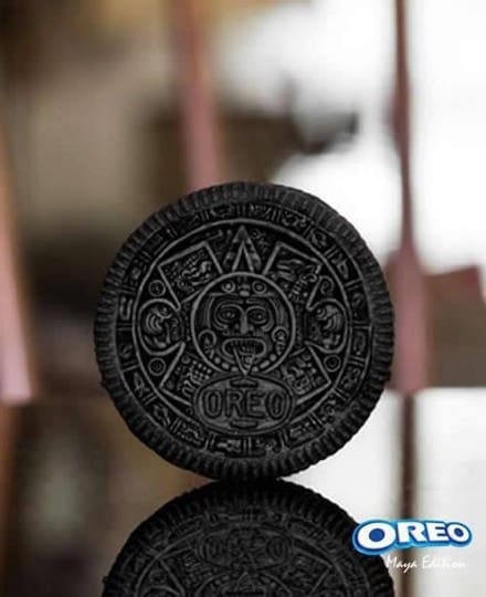 Mayan Calendar Oreo Cookie Picture