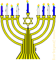Menorah Hanukkah Prayer