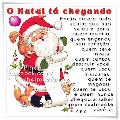 Mensagem De Natal Para Amigos Do Facebook