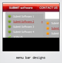 Menu Bar Design Inspiration