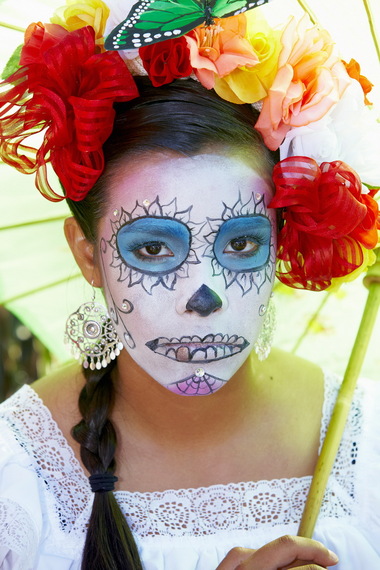 Mexican Candy Skull Face Paint