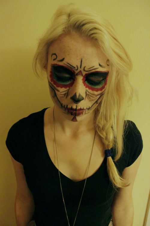 Mexican Candy Skull Face Paint