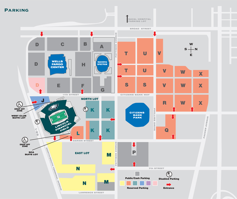Miami Dolphins Stadium Parking Map