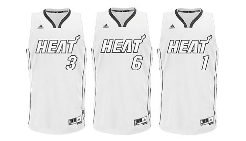 Miami Heat Jersey Black And White