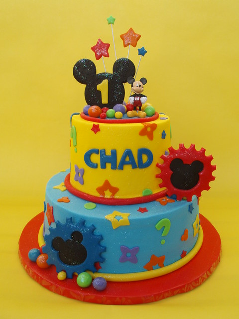 Mickey Mouse Cake Designs For Birthdays