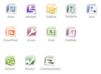 Microsoft Office 2007 Icons Download