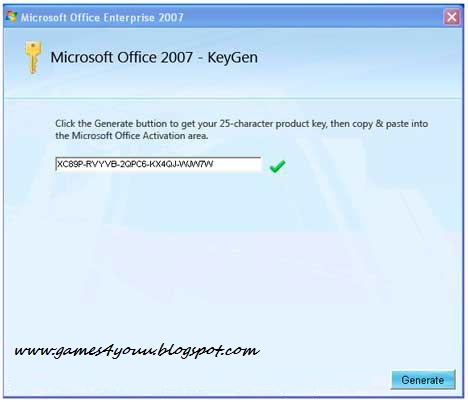 Microsoft Office 2010 Product Key Generator Download