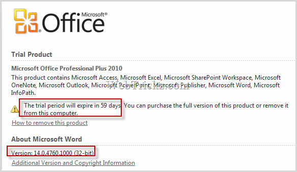 Microsoft Office 2010 Professional Plus Download Trial