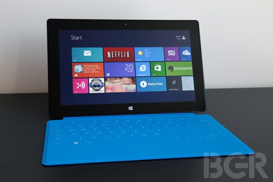 Microsoft Tablet 2012