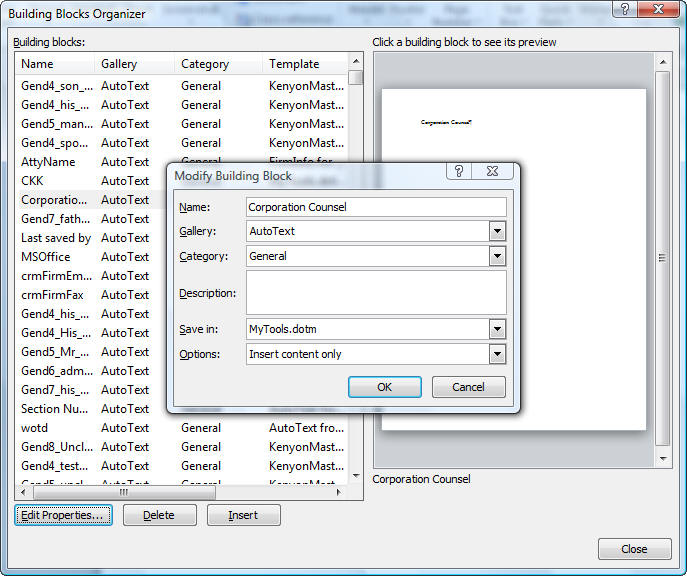 Microsoft Word 2007 Parts And Meaning