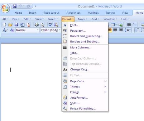 Microsoft Word 2010 Keyboard Shortcuts