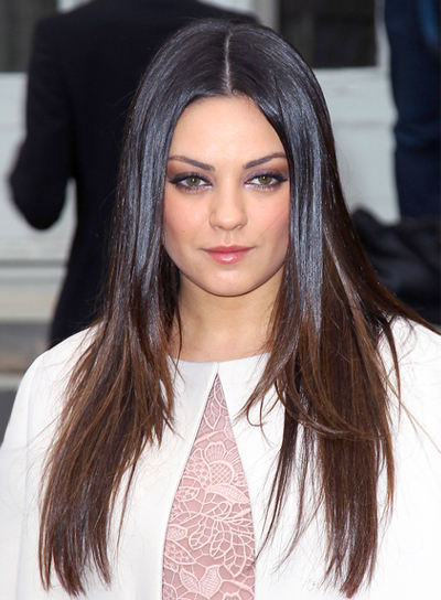 Mila Kunis Hair Color 2012