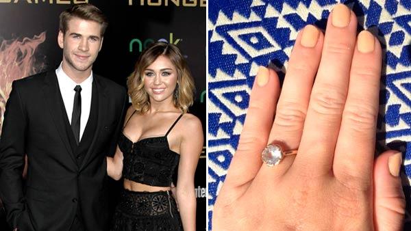 Miley Cyrus And Liam Hemsworth 2012 Getting Married